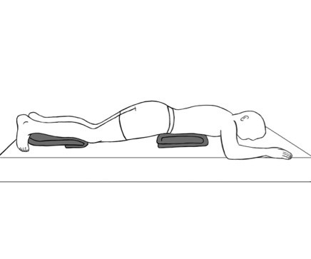 5. Prone position (pressure points are offloaded)