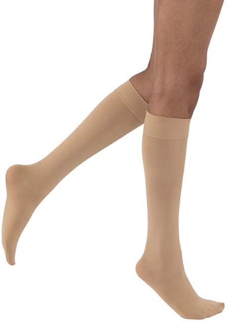 Jobst Opaque Knee-High 15-20mmHg, Closed Toe