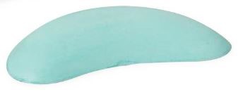 Komprex Foam Rubber Pad, Size 0 Small Kidney, 9 x 5 cm (3.5