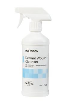 McKesson Dermal Wound Cleanser, 8 oz Spray Bottle NonSterile, case of 12