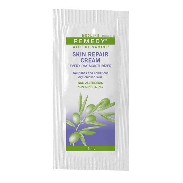 Remedy Olivamine Skin Repair Cream, 4 mL Packet, 144/GR