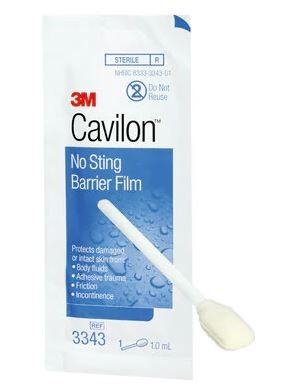 3M™ Cavilon™ No Sting Barrier Film, 1.0 mL wipe, 25 per box, case of 4