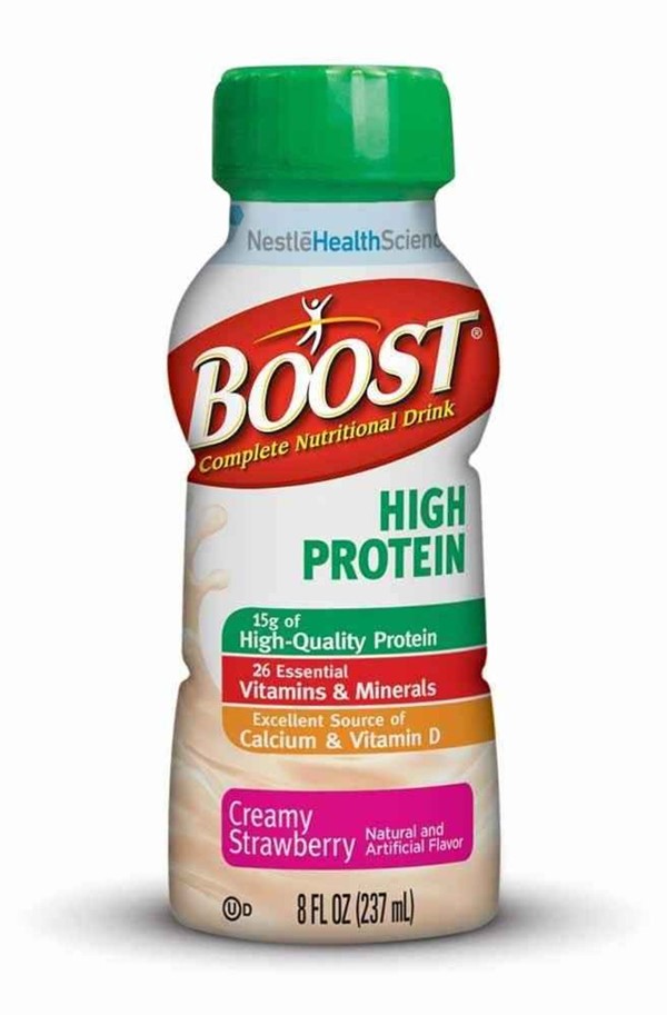 Nestle Boost High Protein, Creamy Strawberry, 15 x 8 fl oz