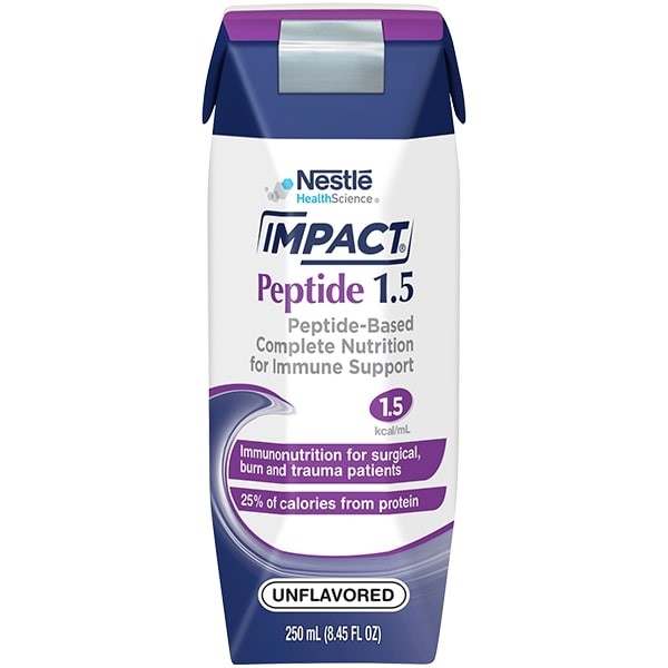 Impact® Peptide 1.5, Unflavored, 24x250 mL
