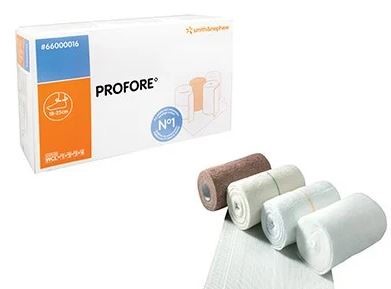 Profore Multi-Layer High Compression Bandaging System (1 Pc/Pkg and 8 Pkgs/Case)