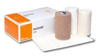 Profore Lite Multi-Layer Reduced-Compression Bandaging System (1 Pc/Pkg and 8 Pkgs/Case)