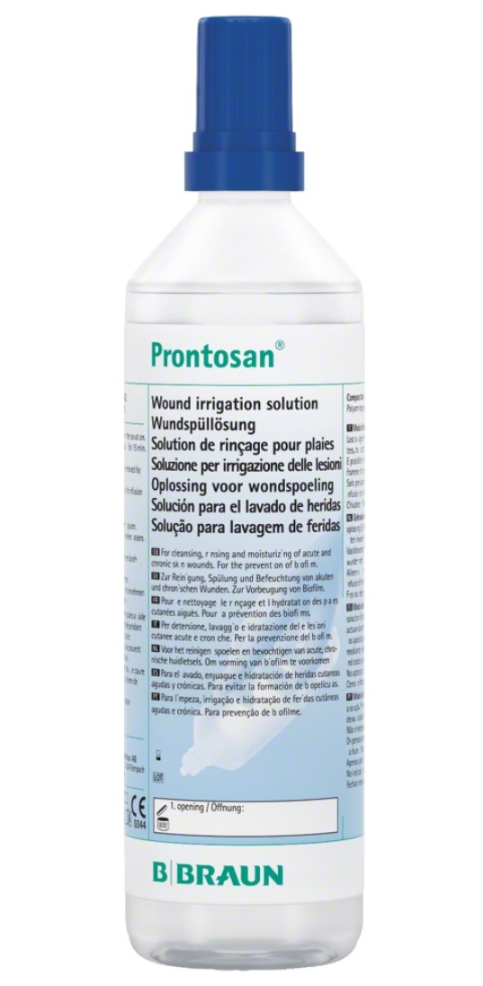 Prontosan Wound Irrigation Solution, 1000 ml bottle, pack of 10: A6260
