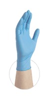 X3 Blue Nitrile Disposable Gloves – 3 Mil, Powder-Free, Textured – Industrial Grade, Food Safe – 1000 Count Case