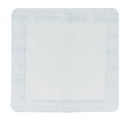 DermaRite Sterile Bordered Gauze with Adhesive Border, 4 X 4 Inch, Square,  Sterile, box of 25