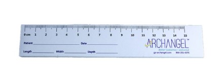 Archangel Disposable Paper Ruler, 15cm, pack of 25