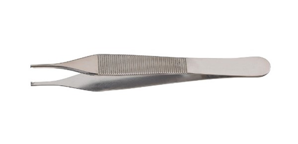 McKesson Tissue Forceps, 4-3/4 Inch, 1x2 teeth, each