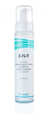 3-N-1 Cleansing Foam, 7.5oz, case of 12