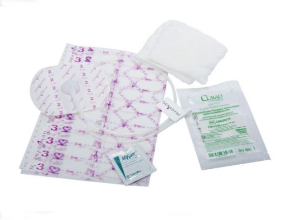 Gauze Dressing Kit with Port, LArge, Height: 11.5cm / 4.5in, Width: 375cm / 147.6in, 10 Each per Case